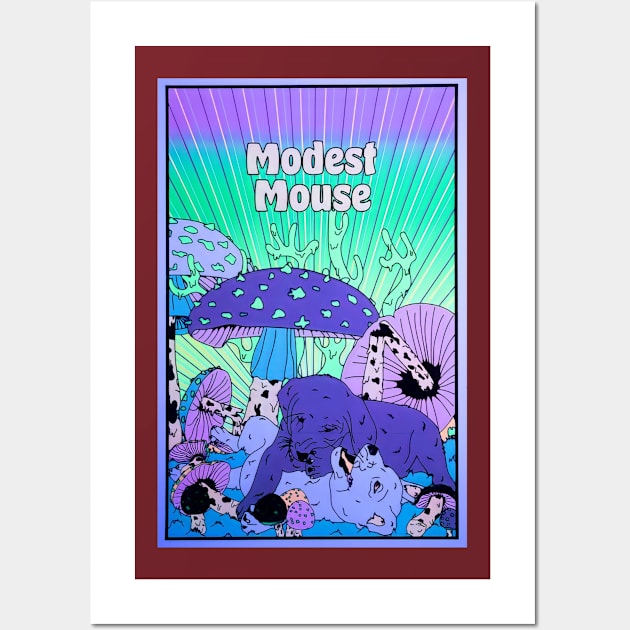 Modest mouse Wall Art by Buatan